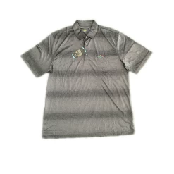 Greg Norman Play Dry Golf Polo -Boutique Golf Store GNPoloGray1