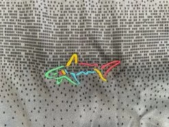 Greg Norman Play Dry Golf Polo -Boutique Golf Store GNPoloGray3