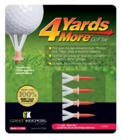4 Yards More Golf Tees -Boutique Golf Store Greenkeepers 4 Yards More Red adb72b88 2fd8 48a5 898e e6c4ddc4f5c2