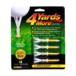 4 Yards More Golf Tees -Boutique Golf Store Greenkeepers 4 Yards More Yellow 4fa6c588 890c 4f2d 84b0 dbbea5962dbb