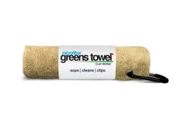 Clip Wipes Microfiber Golf Greens Towel -Boutique Golf Store Greens Towels Desert Sand