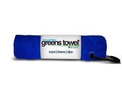 Clip Wipes Microfiber Golf Greens Towel -Boutique Golf Store Greens Towels Royal Blue