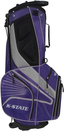 NCAA Collegiate The Gridiron III Team Effort Stand Bag -Boutique Golf Store Gridiron III Stand Bag Kansas State 2