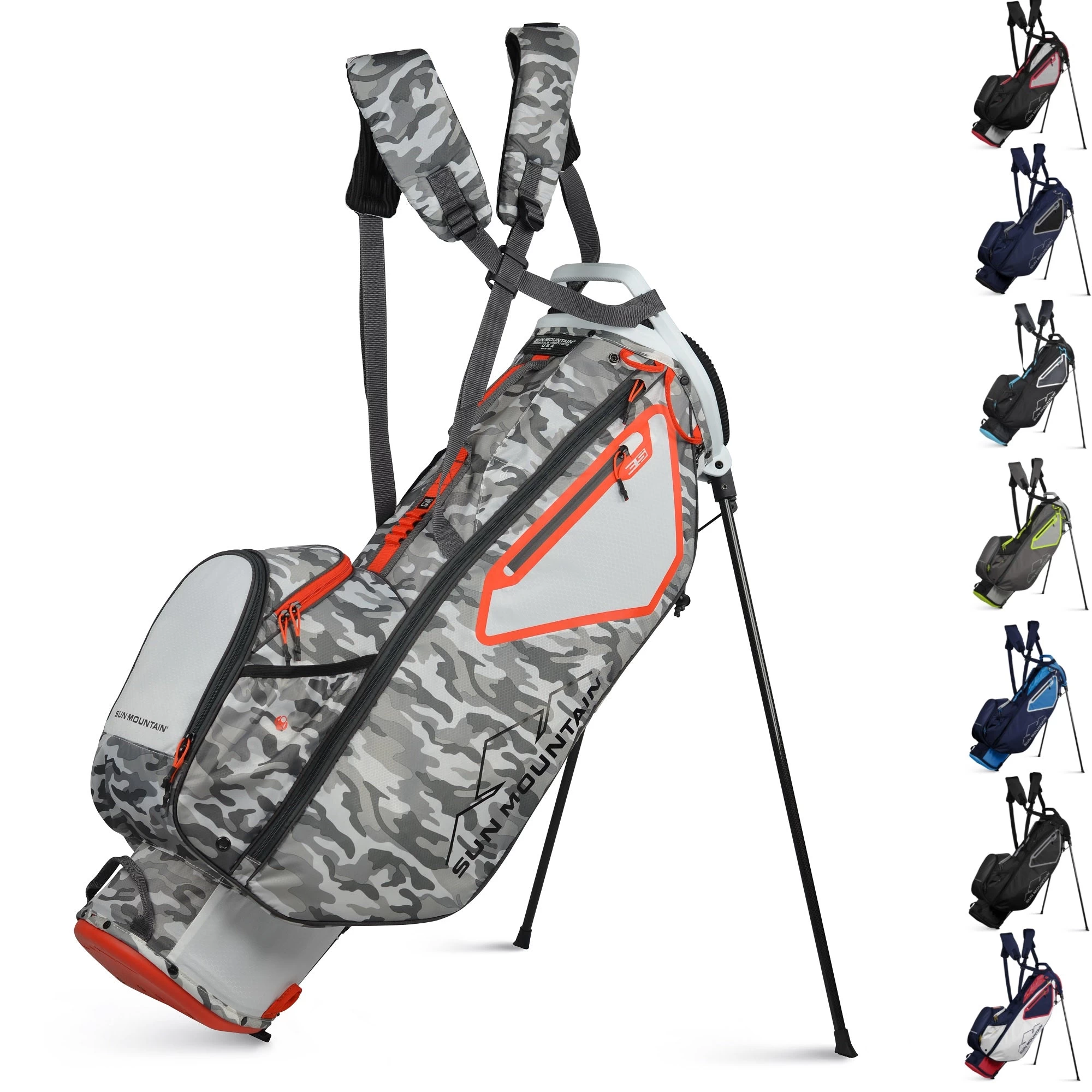 Sun Mountain Golf 2021 3.5 LS Carry Stand Bag 3 Sun Mountain Golf 2021 3.5 LS Carry Stand Bag