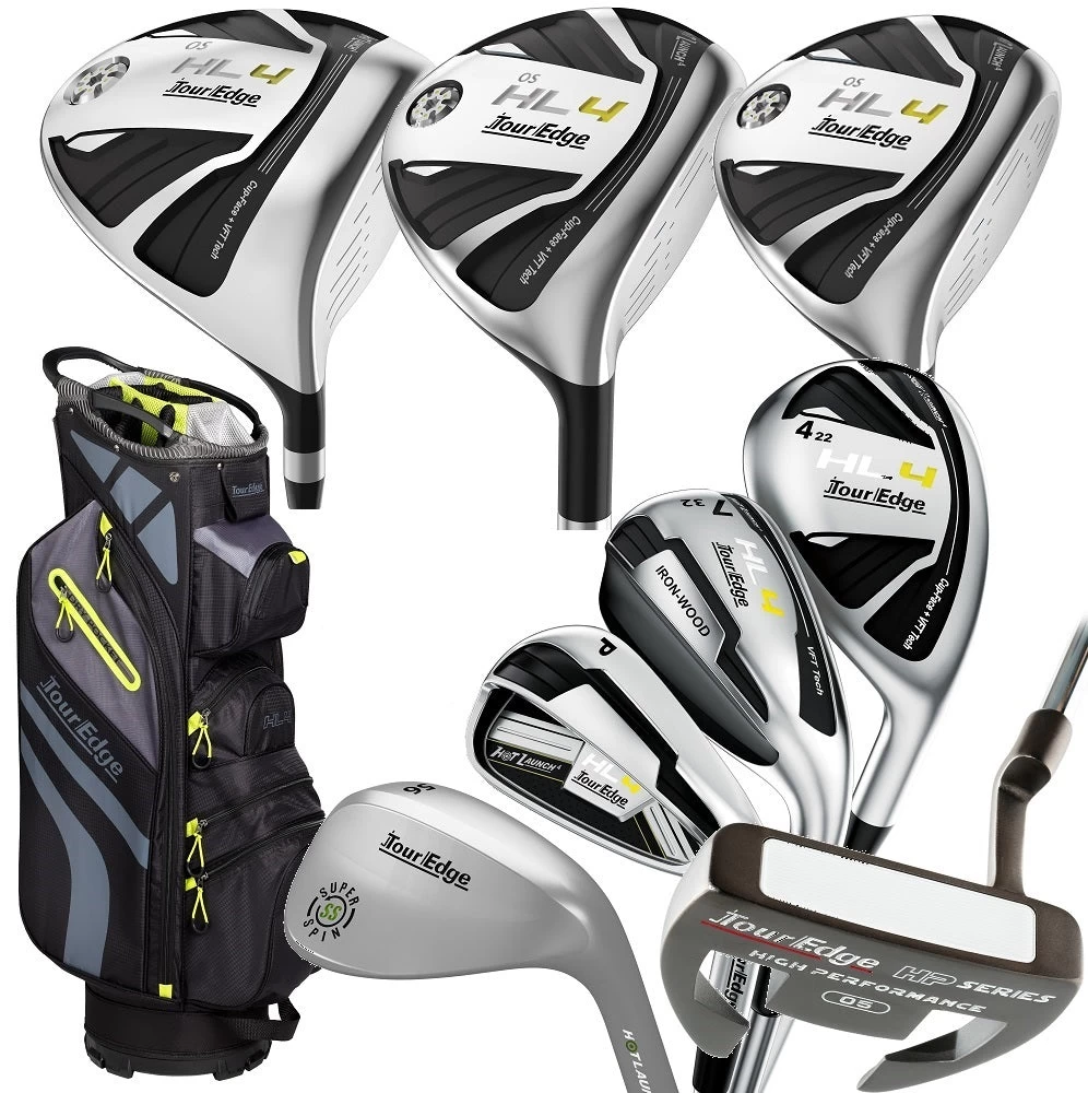 Tour Edge Hot Launch 4-to-Go Mens Complete Set 3 Tour Edge Hot Launch 4-to-Go Mens Complete Set