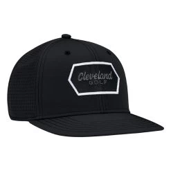 Cleveland Hexagon Patch Golf Hat 14 Cleveland Hexagon Patch Golf Hat -Boutique Golf Store HexagonPatch Black0