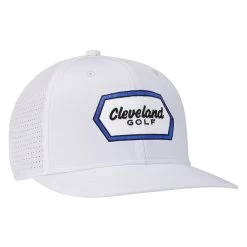 Cleveland Hexagon Patch Golf Hat 17 Cleveland Hexagon Patch Golf Hat -Boutique Golf Store HexagonPatch White0