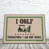 High Cotton Gifts I Golf Welcome Mat 1 High Cotton Gifts I Golf Welcome Mat -Boutique Golf Store HighCotton Rug IGolfTherefore