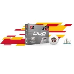 Wilson Staff Duo Soft NFL Team Licensed Golf Balls -Boutique Golf Store Kansas City Chiefs Super Bowl LIV Champs