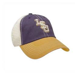 Bridgestone NCAA Relaxed Fit Mesh Hats -Boutique Golf Store LSU