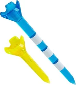 Maxfli Performance Series Low Resistance Translucent Golf Tees - 50 Pack -Boutique Golf Store MaxfliPerformanceSeriesLowResistanceTranslucentTees