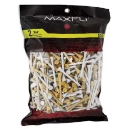 Maxfli 2.75" Golf Tees -Boutique Golf Store MaxfliTees 2.75 500ct