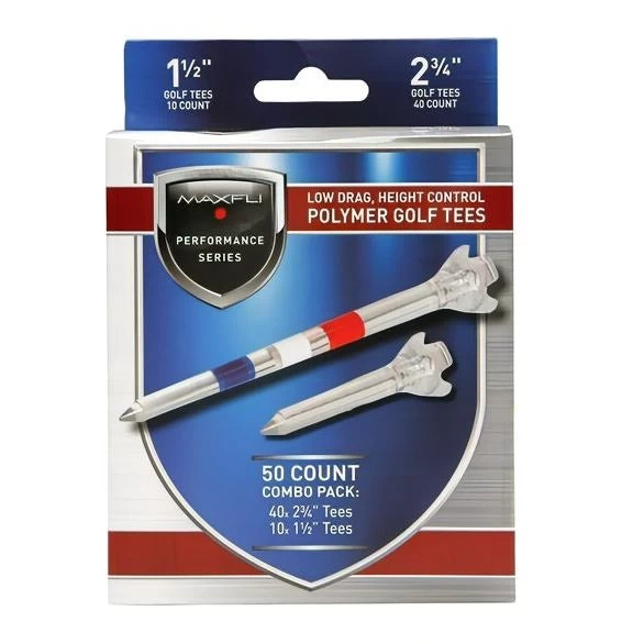 Maxfli USA Golf Tees 3 Maxfli USA Golf Tees