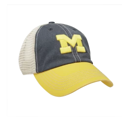Bridgestone NCAA Relaxed Fit Mesh Hats -Boutique Golf Store Michigan