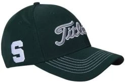 Titleist NCAA Fitted Stretch Fit Golf Hat -Boutique Golf Store Michigan State Spartans stretch fit