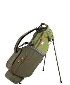Sun Mountain 2023 Sonnenalp Mid-Stripe Single Strap Stand Bag -Boutique Golf Store MidStripe N230202 loden moss inferno
