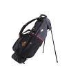 Sun Mountain 2023 Sonnenalp Mid-Stripe Single Strap Stand Bag -Boutique Golf Store MidStripe N230204 black gunmetal red