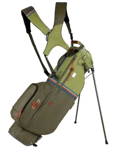 Sun Mountain 2023 Sonnenalp Mid-Stripe Dual Strap Stand Bag -Boutique Golf Store N230127 loden moss inferno