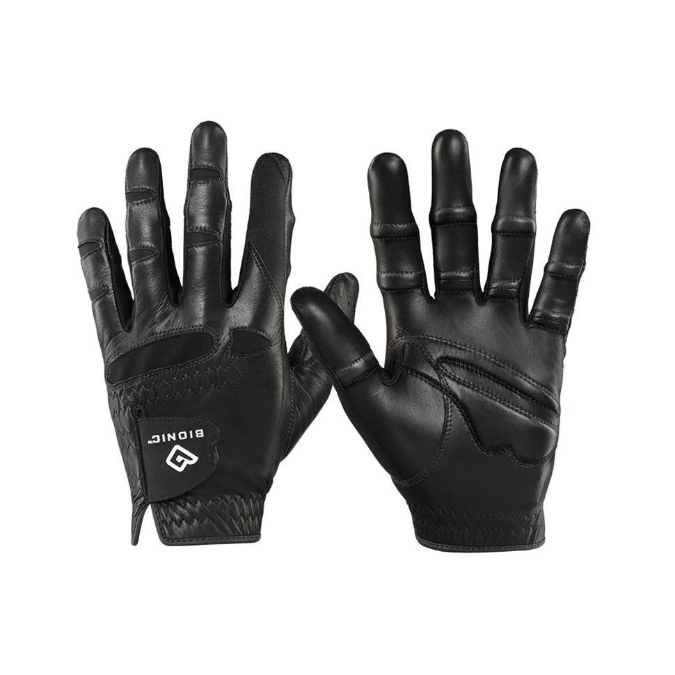 Bionic Men's StableGrip With Natural Fit Black Golf Glove 3 Bionic Men's StableGrip With Natural Fit Black Golf Glove