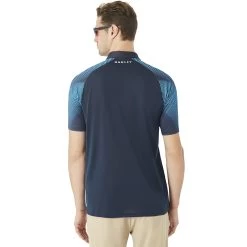 Oakley Golf Mens Aero Motion Short Sleeve Polo -Boutique Golf Store Oakley Aero Sleeve Polo Fathom 1