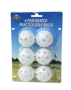 OnCourse Golf Perforated Practice Golf Balls -Boutique Golf Store OnCourse Perferated Golf Balls 13011