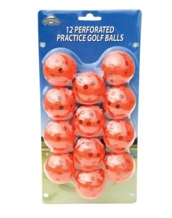 OnCourse Golf Perforated Practice Golf Balls -Boutique Golf Store OnCourse Perferated Golf Balls 13061