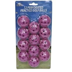 OnCourse Golf Perforated Practice Golf Balls -Boutique Golf Store OnCourse Perferated Golf Balls 13071