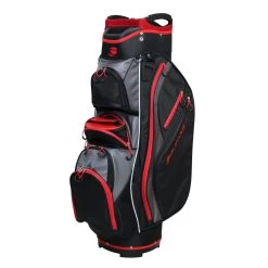 Orlimar Golf CRX Cart Bag With Removable Cooler -Boutique Golf Store Orlimar CRX Cooler Bag Black Red 0