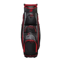 Orlimar Golf CRX Cart Bag With Removable Cooler -Boutique Golf Store Orlimar CRX Cooler Bag Black Red 1