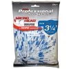 Pride Professional Tee System Micro Head Wood Golf Tees -Boutique Golf Store PTSProLengthWhiteBlue3.25135ctMicroHead