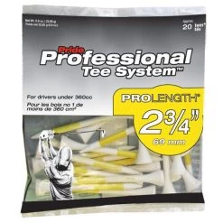 Pride Professional Tee System ProLength Golf Tees 27 Pride Professional Tee System ProLength Golf Tees -Boutique Golf Store PTS ProLength Yellow 20