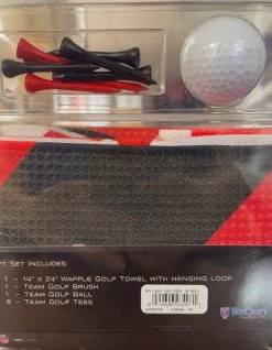 WinCraft NFL Waffle Golf Gift Set -Boutique Golf Store PackagingHERO1