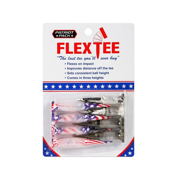 FlexTee Flexible Golf Tees - 8 Pack - Multi Heights 6 FlexTee Flexible Golf Tees - 8 Pack - Multi Heights - Image 4