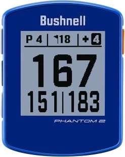 Bushnell Golf Phantom 2 GPS Rangefinder -Boutique Golf Store Phantom2 Blue0