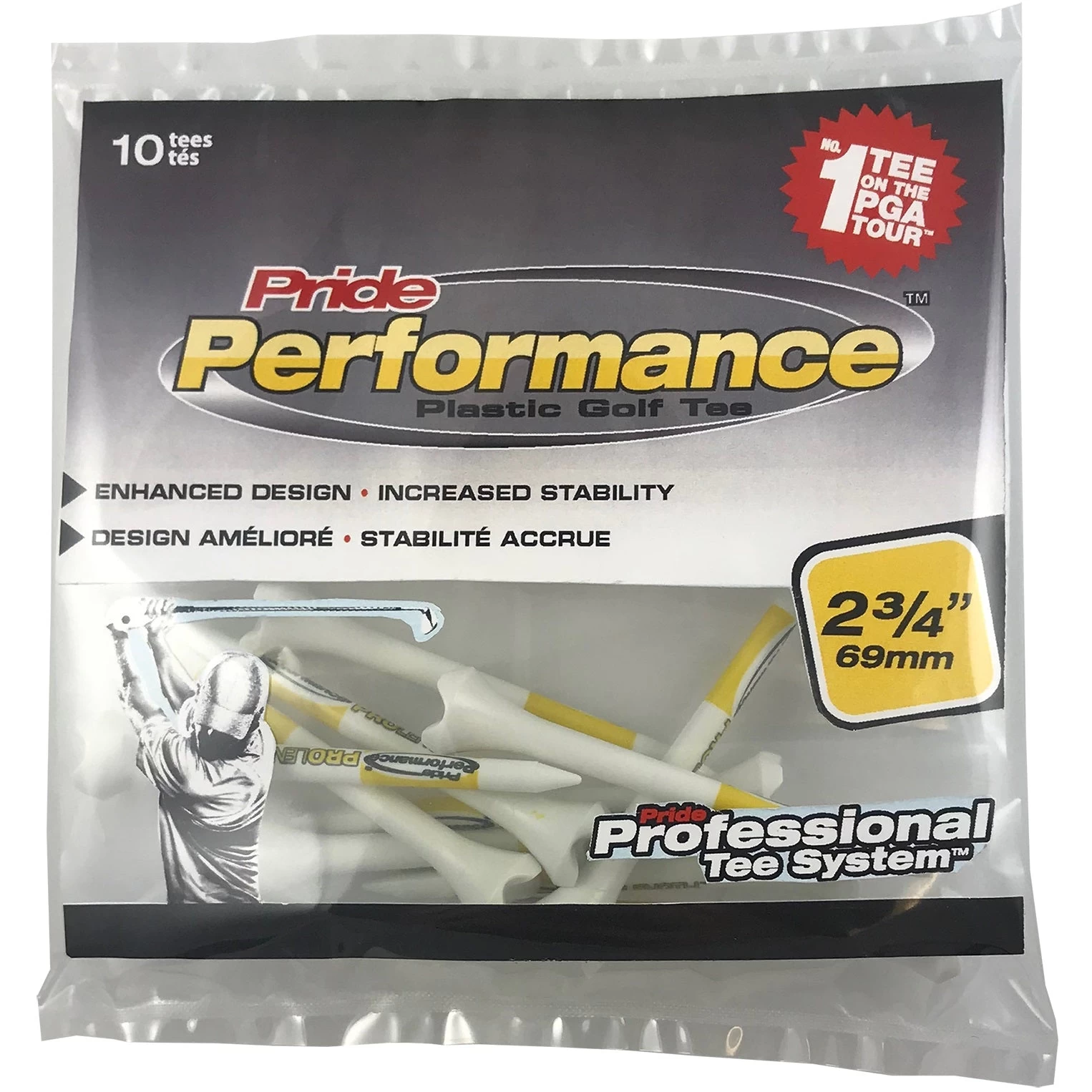 Pride Performance Plastic PTS Golf Tees 5 Pride Performance Plastic PTS Golf Tees - Image 3