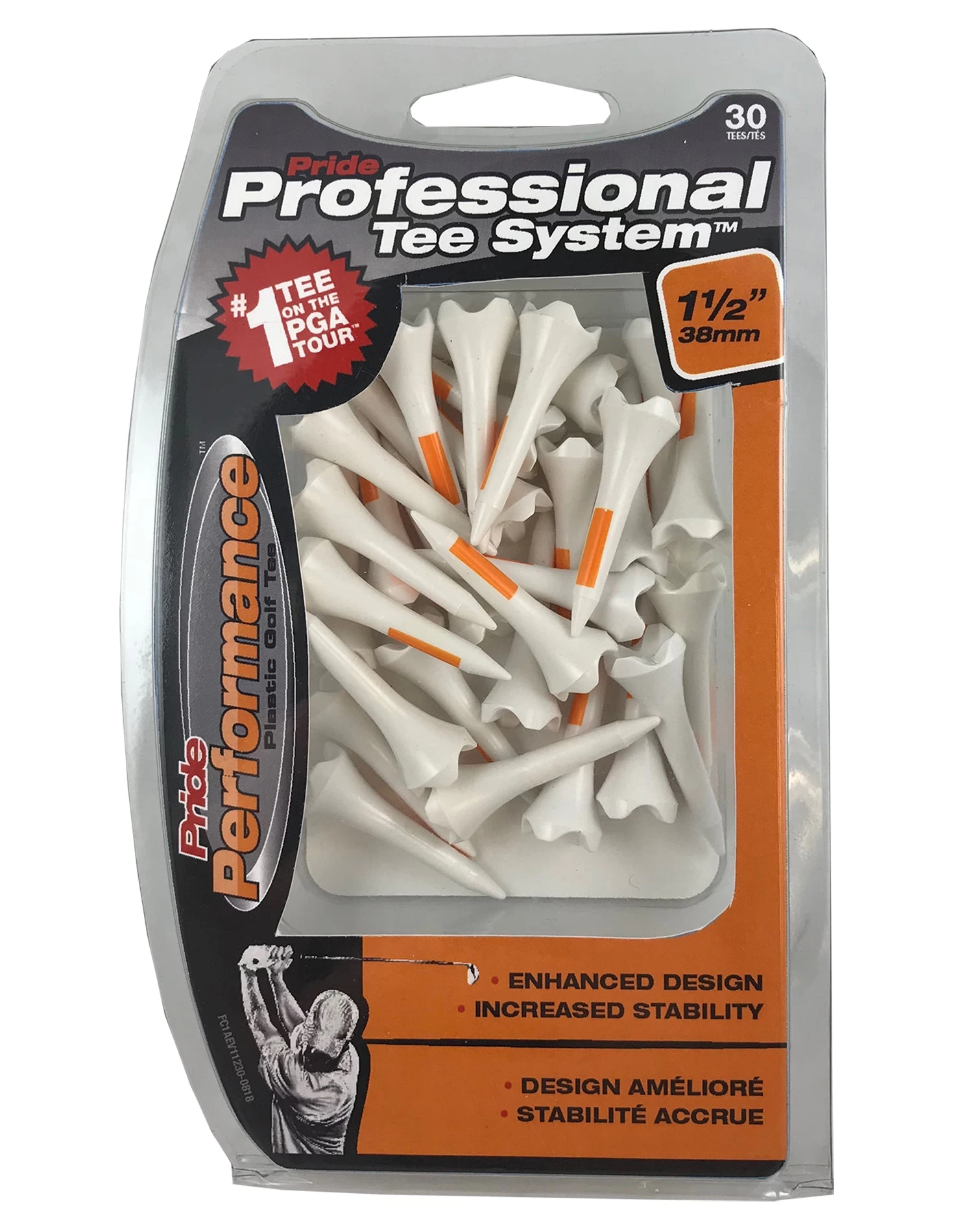 Pride Performance Plastic PTS Golf Tees 8 Pride Performance Plastic PTS Golf Tees - Image 6