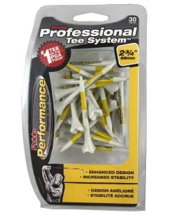 Pride Performance Plastic PTS Golf Tees 17 Pride Performance Plastic PTS Golf Tees -Boutique Golf Store Pride Performance PTS 234 White 30ct 87888