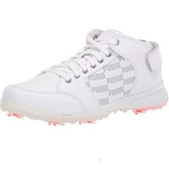 Cobra Puma ProAdapt Mid Golf Shoes -Boutique Golf Store PumaProadaptDeltaMid White0