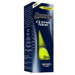 Srixon Q-Star Tour Series Golf Balls -Boutique Golf Store Q STARTour4Sleeve TourYellow FLIP