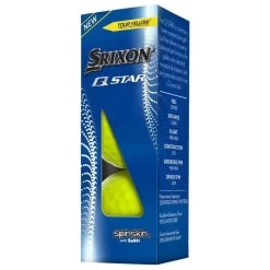 Srixon Q-Star Golf Balls -Boutique Golf Store Q StarYellow4