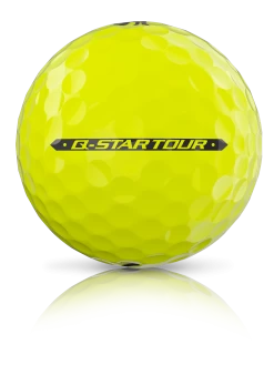Srixon Q-Star Tour Series Golf Balls -Boutique Golf Store QST4 MARKER YELLOW REFLECTION