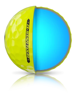 Srixon Q-Star Tour Series Golf Balls -Boutique Golf Store QST4 QUARTER YELLOW REFLECTION