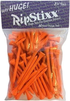 RIPStixx Golf Tees - 3.25" -Boutique Golf Store RIPStixx3.25 Orange
