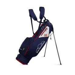 Sun Mountain Golf 2022 UltraLight 2.5+ 4-Way Stand Carry Bag -Boutique Golf Store SM25Navy White Red