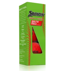 Srixon Soft Feel Brite Matte Color Golf Balls 37 Srixon Soft Feel Brite Matte Color Golf Balls -Boutique Golf Store SOFTFEELBriteRed13 Sleeve FLIP reflection