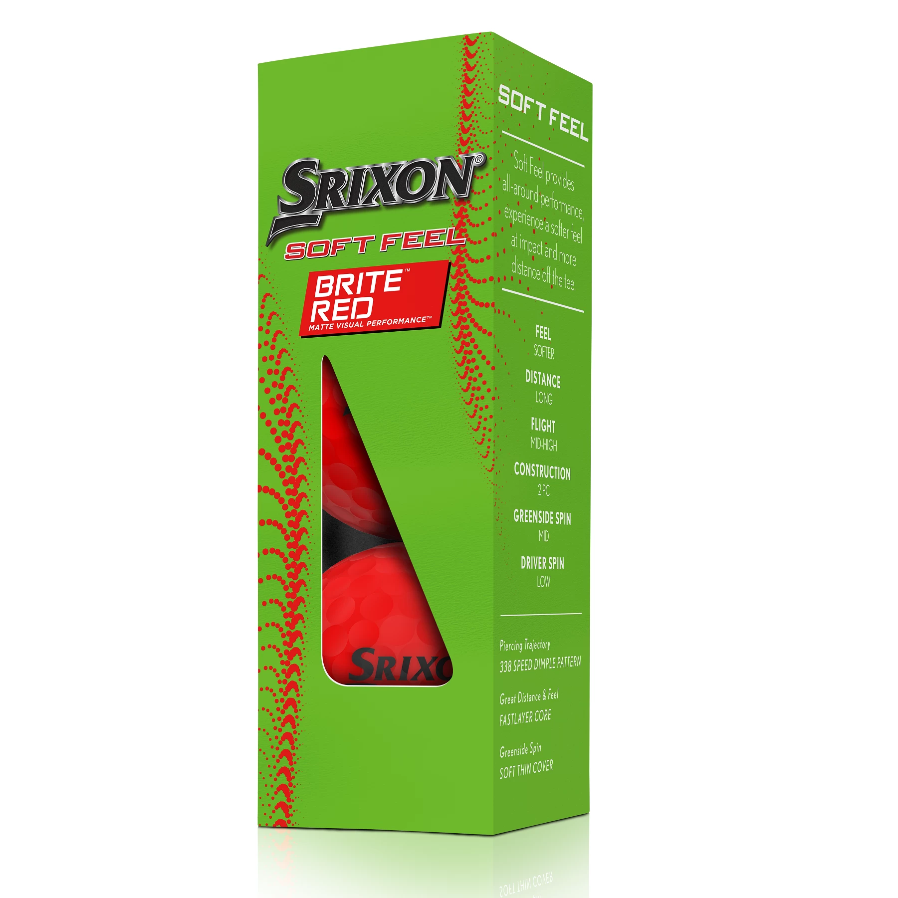 Srixon Soft Feel Brite Matte Color Golf Balls 19 Srixon Soft Feel Brite Matte Color Golf Balls - Image 18