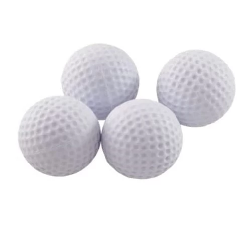 Short Flight Foam Practice Golf Balls - 4 Pack 3 Short Flight Foam Practice Golf Balls - 4 Pack