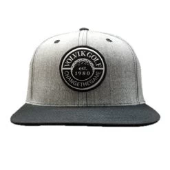Volvik Golf VSB Snapback Hat / Cap -Boutique Golf Store Snapback VSB 18 Grey Black 3
