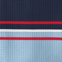 Sun Mountain Sonnenalp Mid-Stripe Golf Towel -Boutique Golf Store Sonnenalp TOWELFROSTNAVYREDcopy