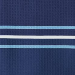 Sun Mountain Sonnenalp Mid-Stripe Golf Towel -Boutique Golf Store Sonnenalp TOWELNAVYFROSTcopy